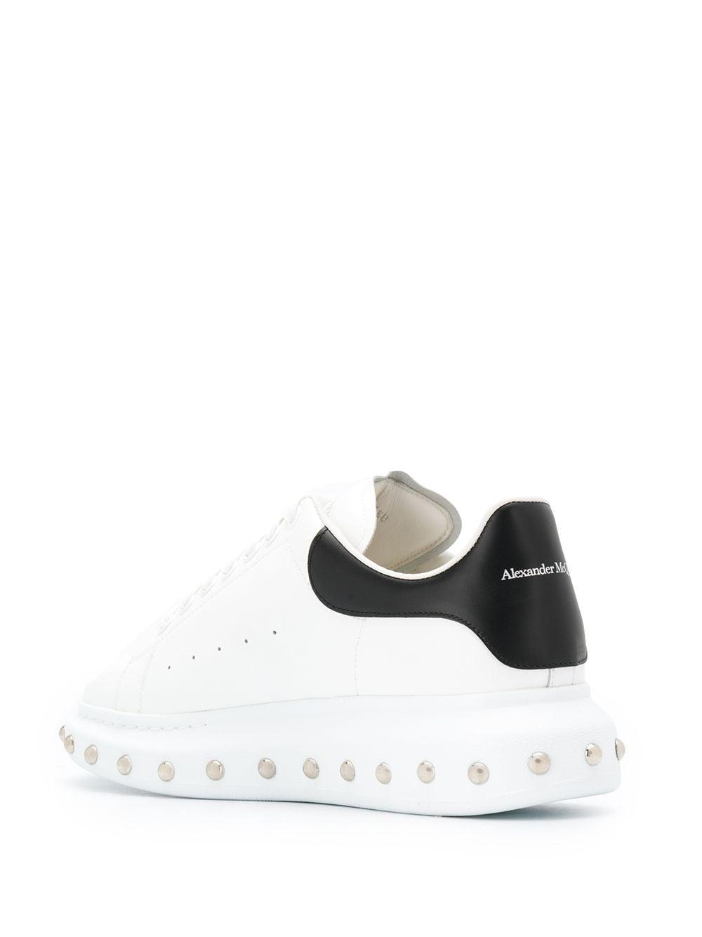Alexander McQueen Oversized Stud-embellished Sole Sneakers in White for Men  | Lyst
