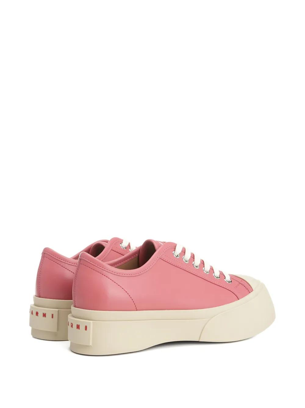 スニーカー Laced Up Sneakers - Marni - Leather - Pink Pink Marni Sneakers for Women | Lyst
