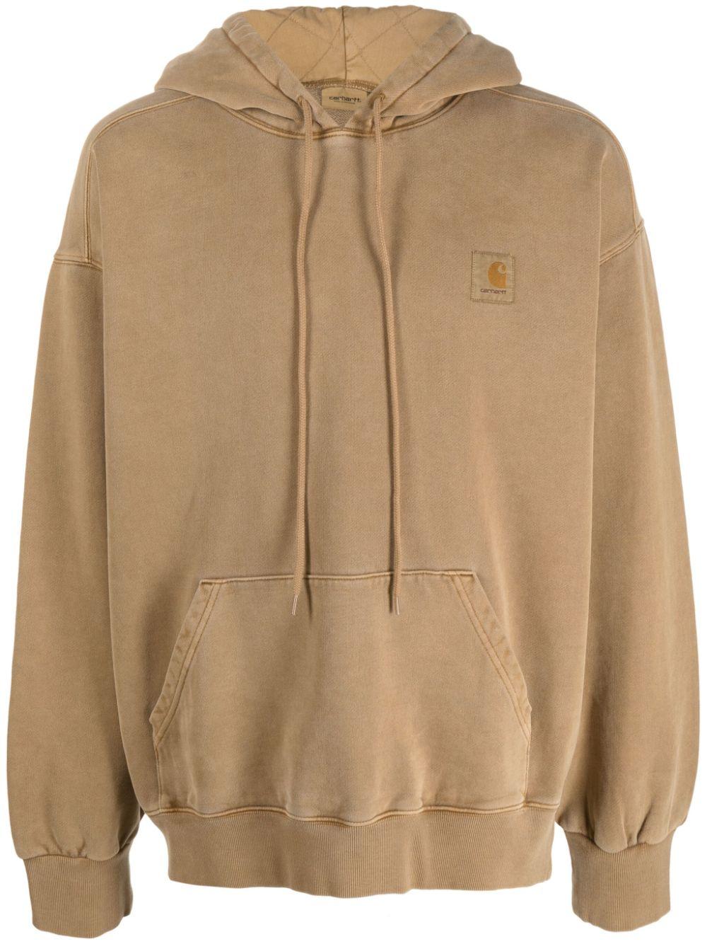 Carhartt WIP Vista Cotton Hoodie in Brown for Men | Lyst