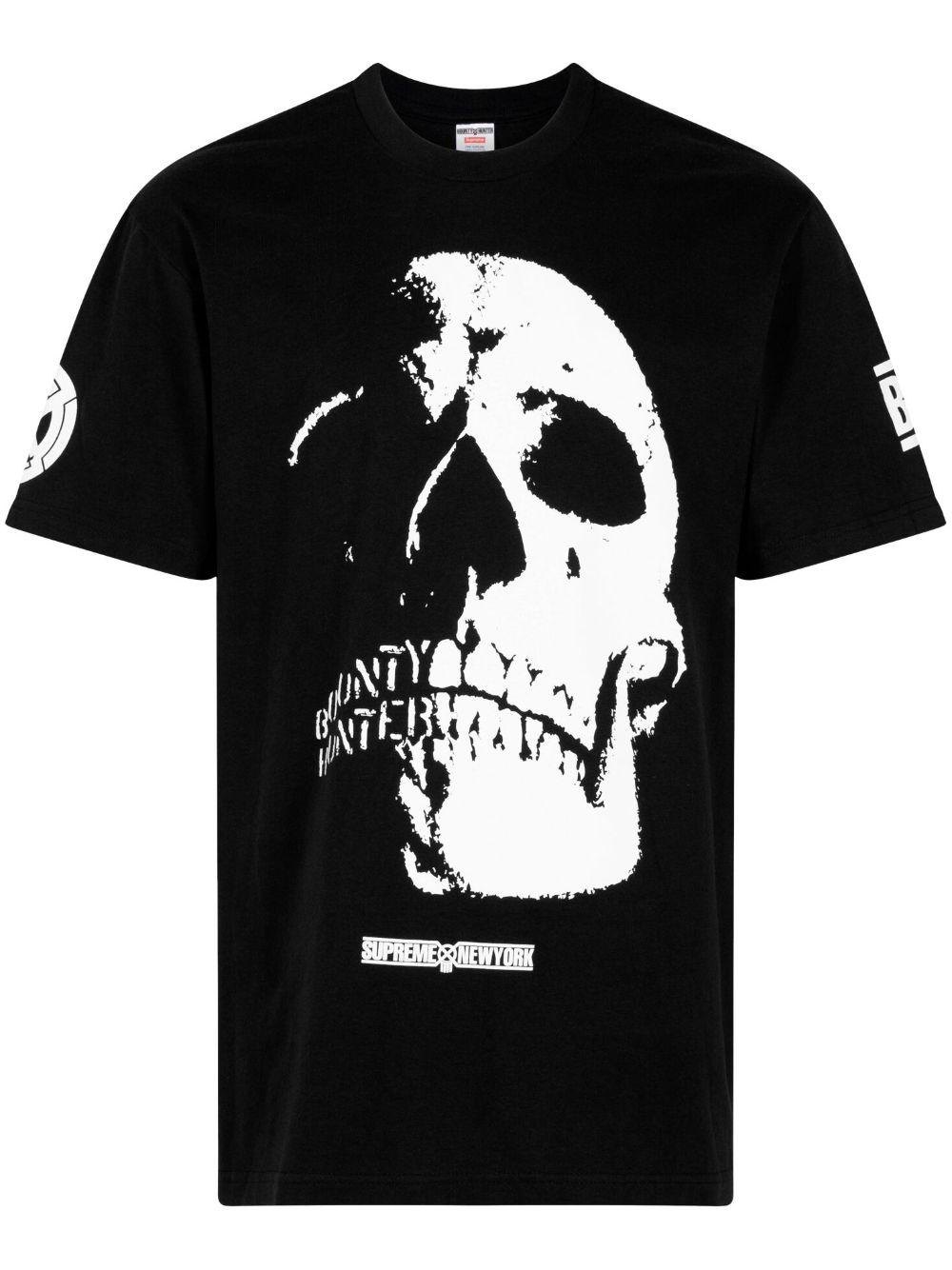 Supreme X Bounty Hunter Skulls T-shirt in Black | Lyst