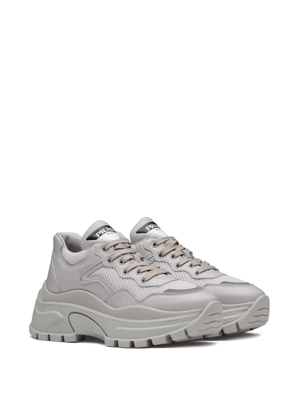 prada chunky sole trainers