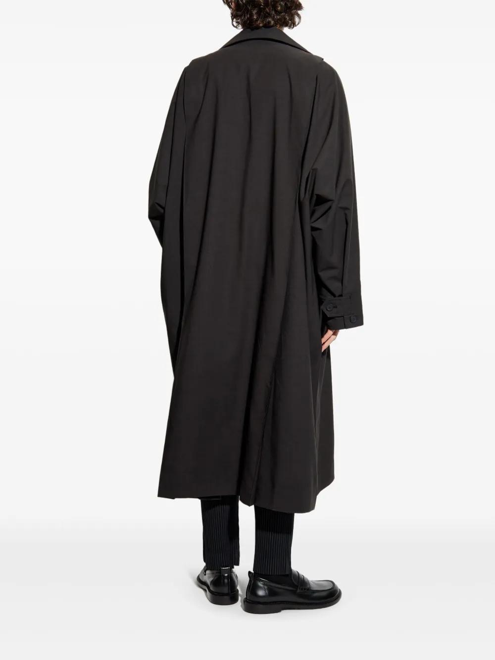 Homme Plissé Issey Miyake Parachute Coat in Black for Men | Lyst UK