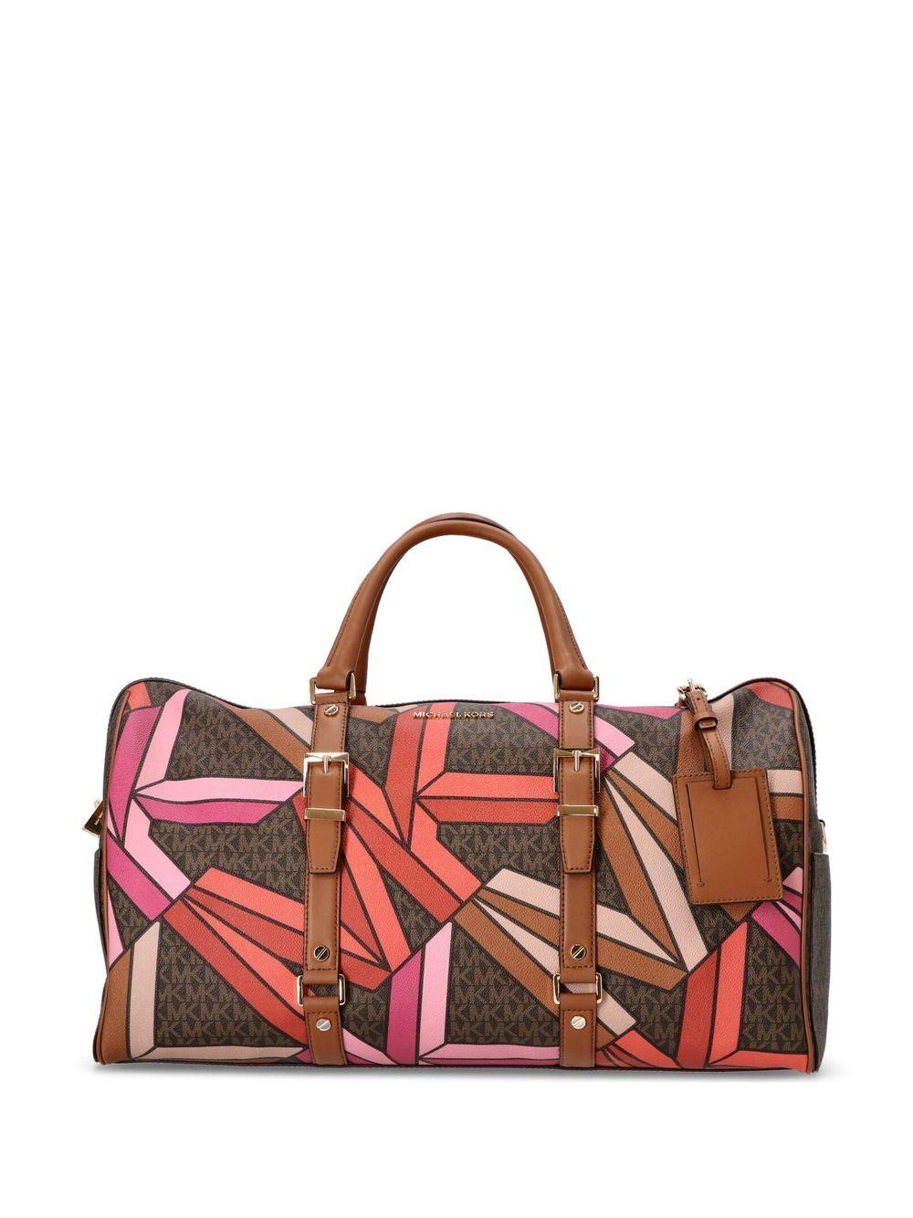 Michael Kors Bedford Weekender Extra large Travel bag In Brown Lyst