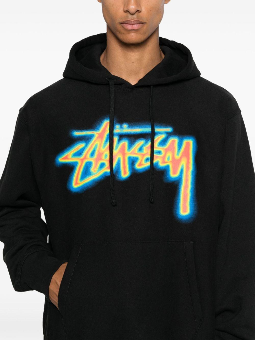 【STUSSY】☆フーディ☆THERMAL STOCK HOODIE Stussy Thermal Stock Hoodie Navy Men's - SS24 - US