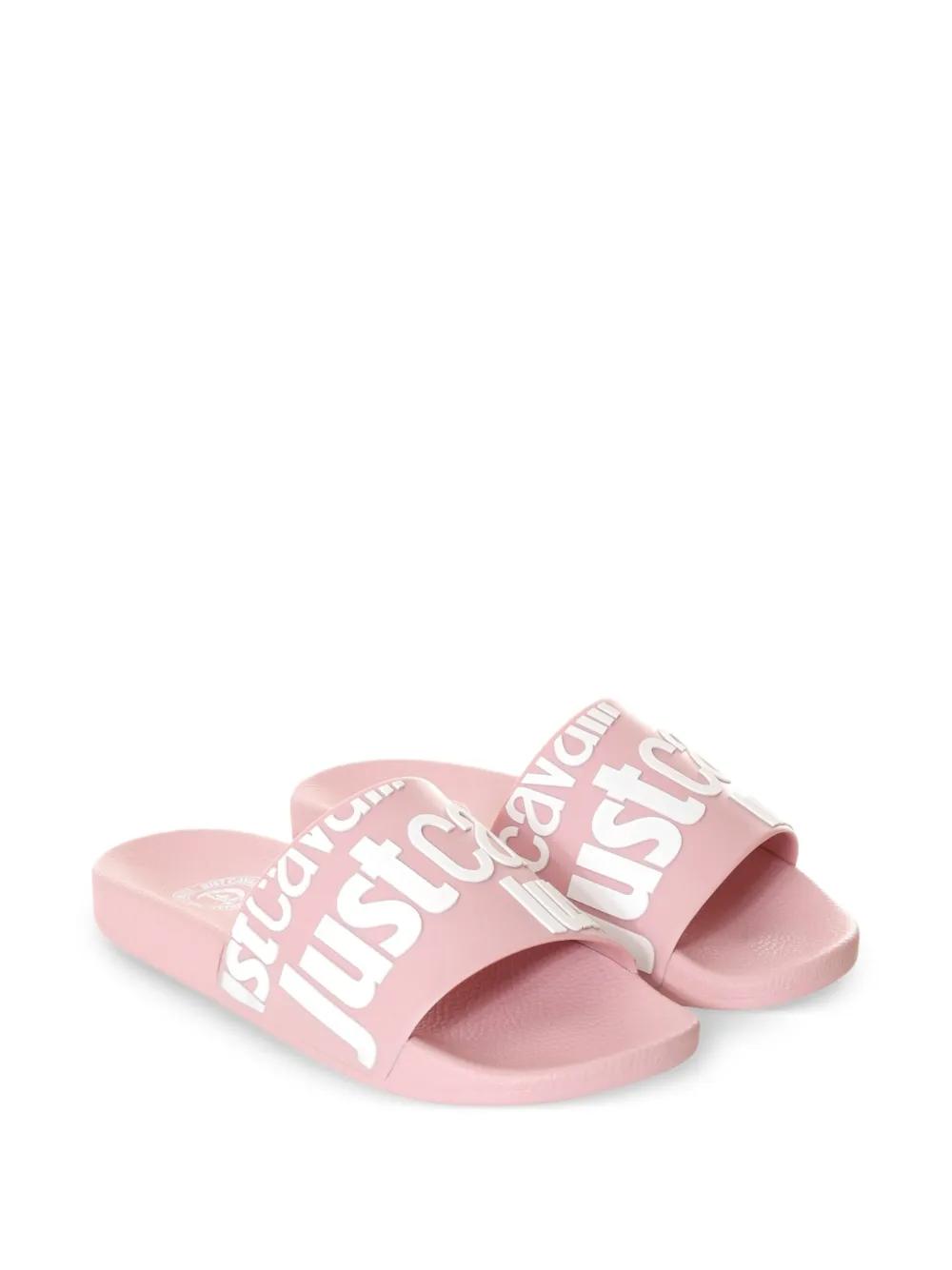 シューズ・サンダルその他 JUST CAVALLI Woman Flat sandals Pink 78RA3SZ1ZS785 429 Just Cavalli Flat sandals for Women | Online Sale up to 84