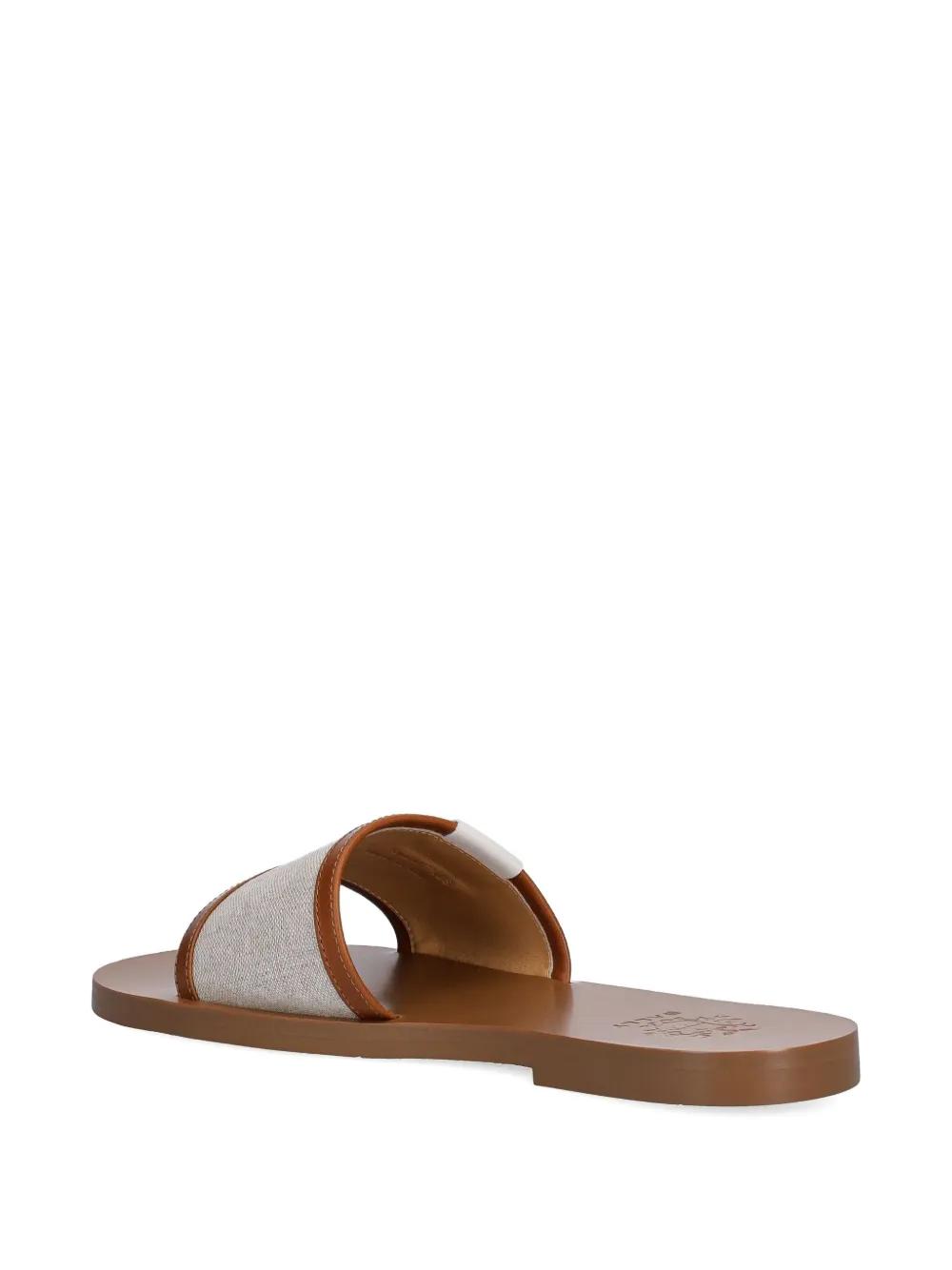 サンダル・ミュール Bally Slide Sandal Sollie Bally Slide Sandal Sollie in Natural | Lyst