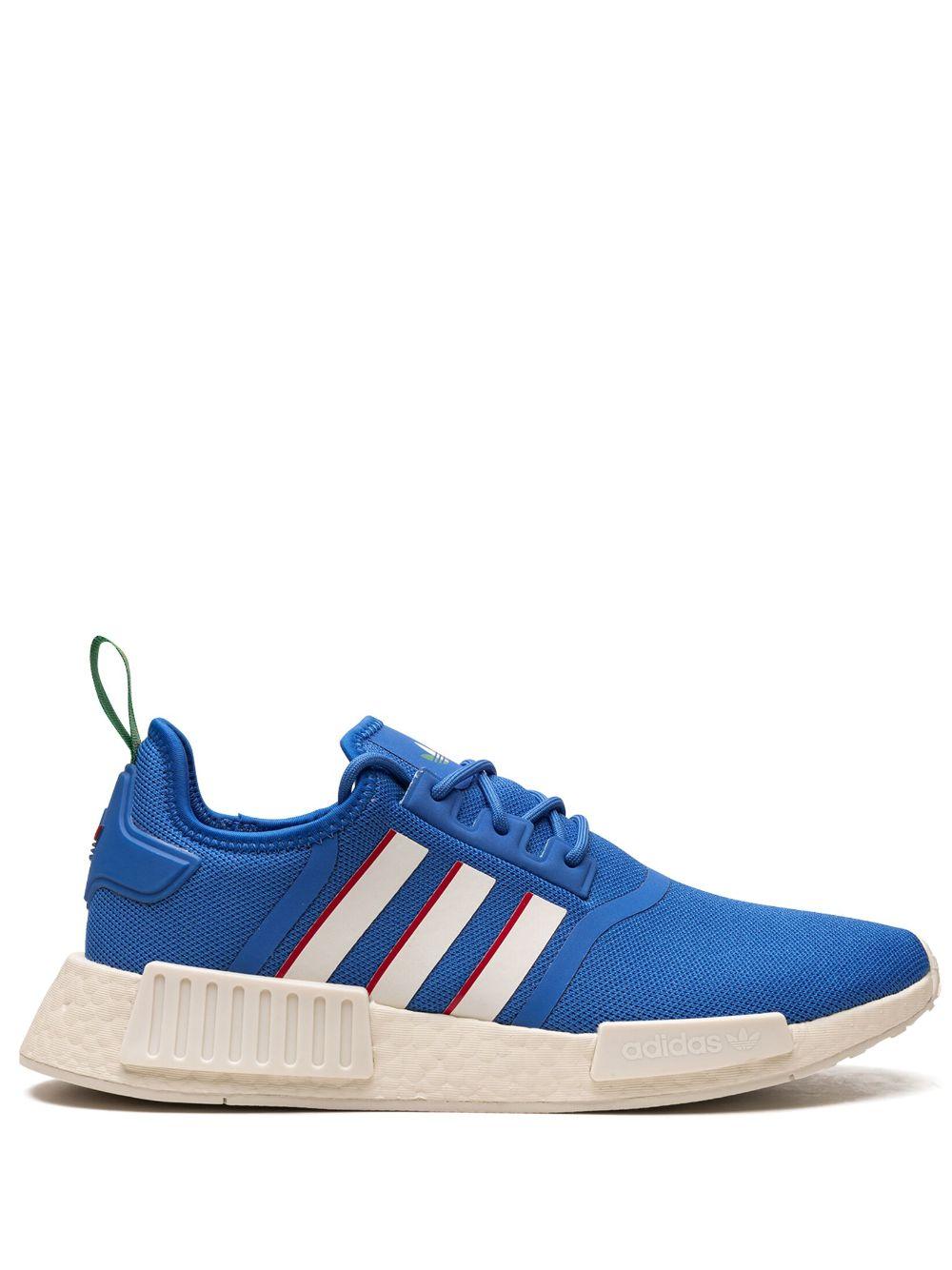 adidas Nmd_r1 "red / Royal Blue / Off White" Sneakers for Men | Lyst