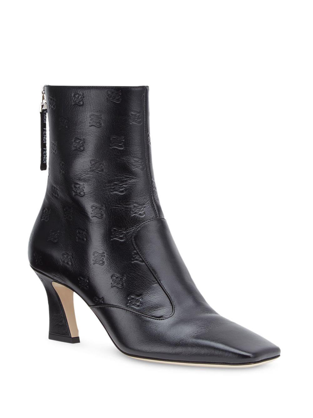 fendigraphy biker boots
