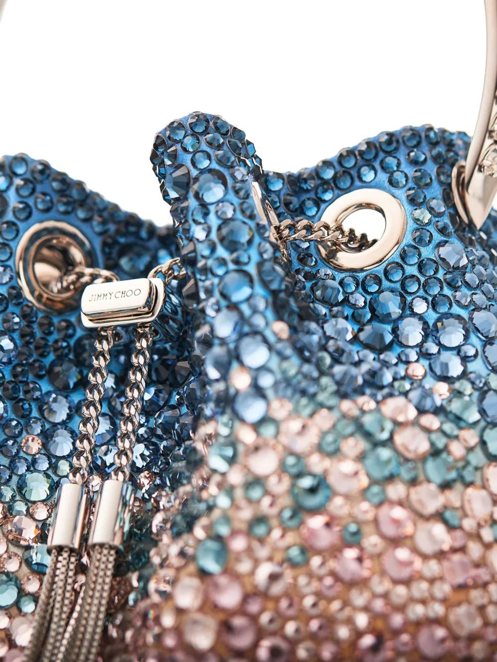 Jimmy Choo Bon Bon Handbag in Blue | Lyst