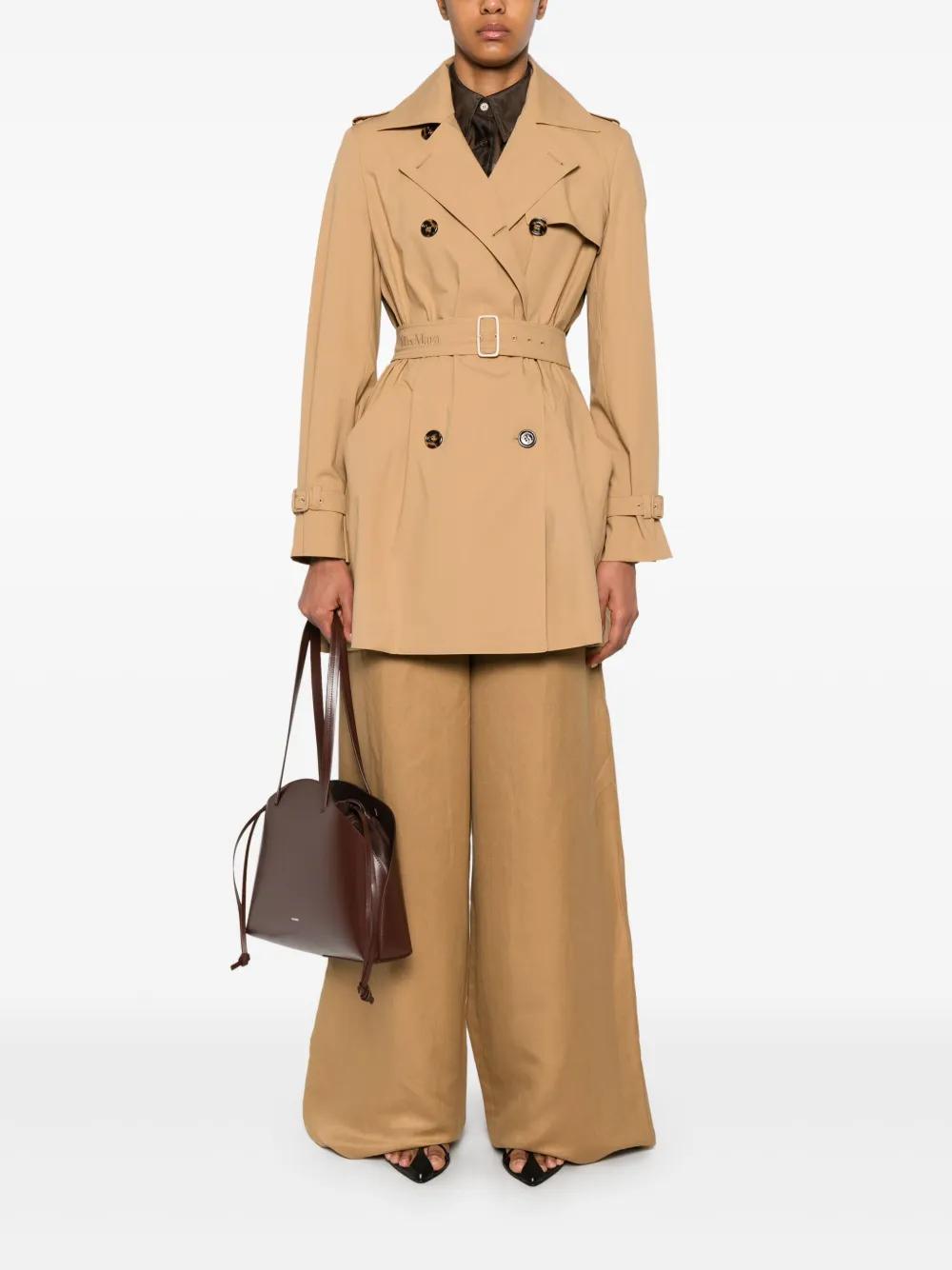 コート MAX MARA 'Landa' raincoat Brown 1021015206010-a-