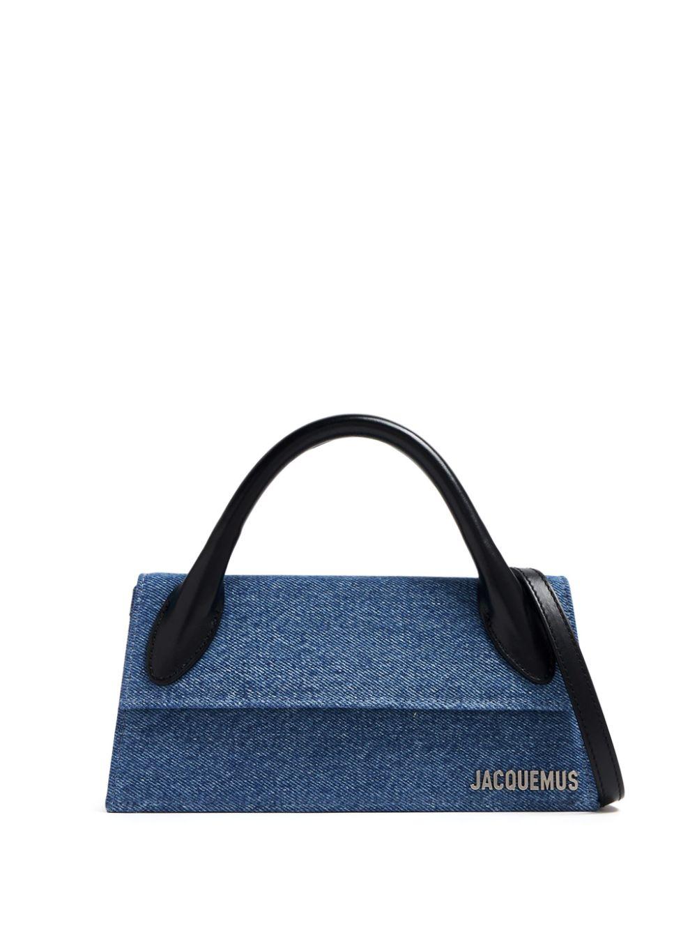 Handbag Jacquemus Le Chiquito Long Blue Jacquemus Le Chiquito Long