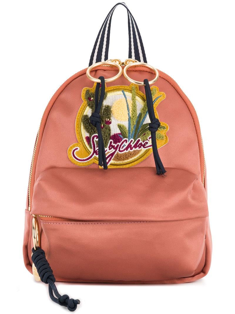 Pink cheap cactus backpack