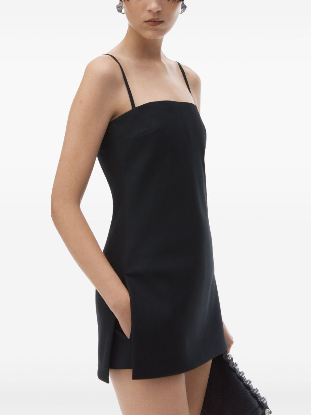 Alexander Wang レディース ブラック ミニドレス ワンピース