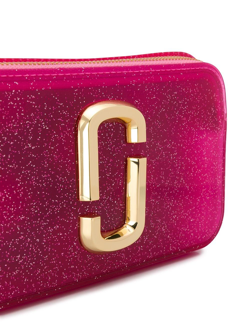 Marc Jacobs The Jelly Glitter Snapshot Camera Bag in Pink | Lyst