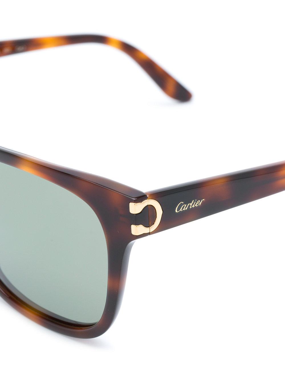 cartier tortoise shell frames