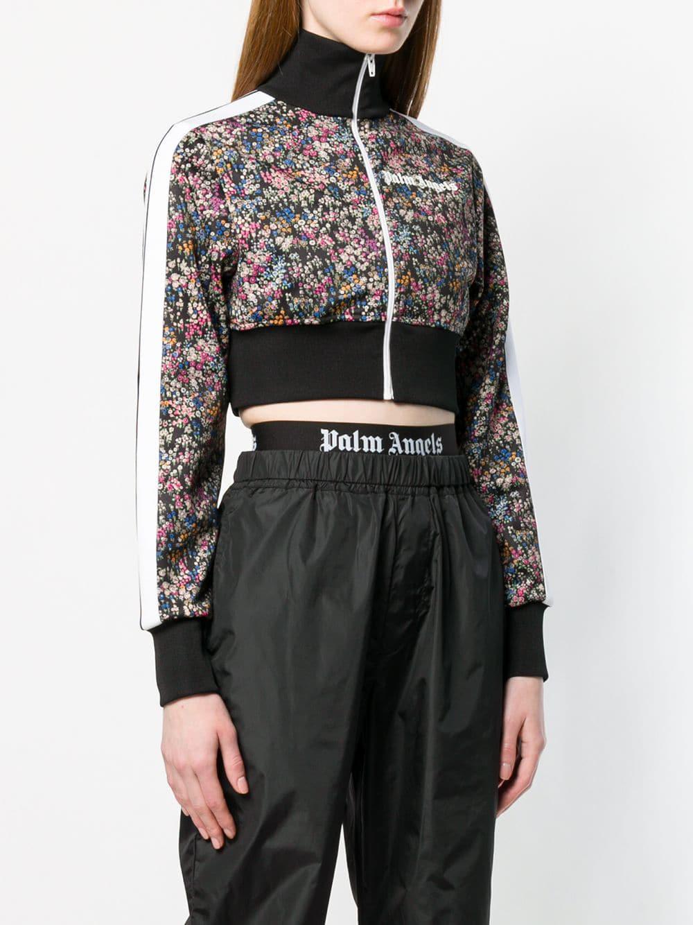palm angels cropped jacket