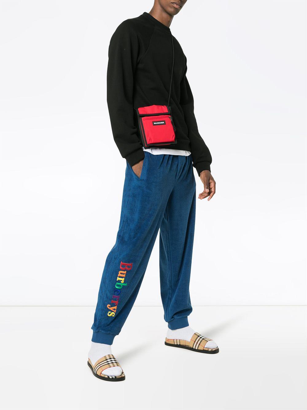 burberry rainbow tracksuit