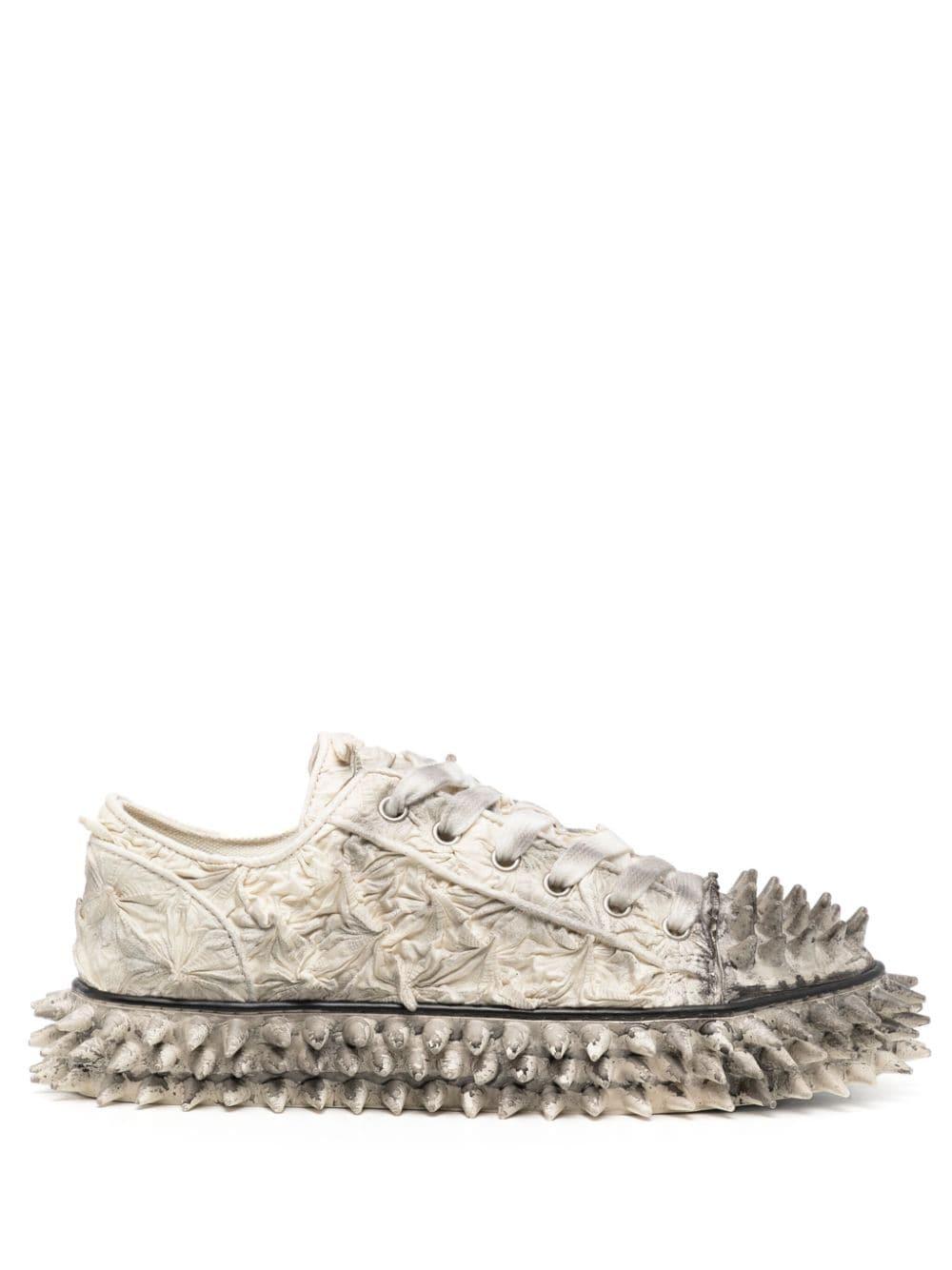 Doublet: Men's Spike Sneakers (Black) | DSML E-SHOP