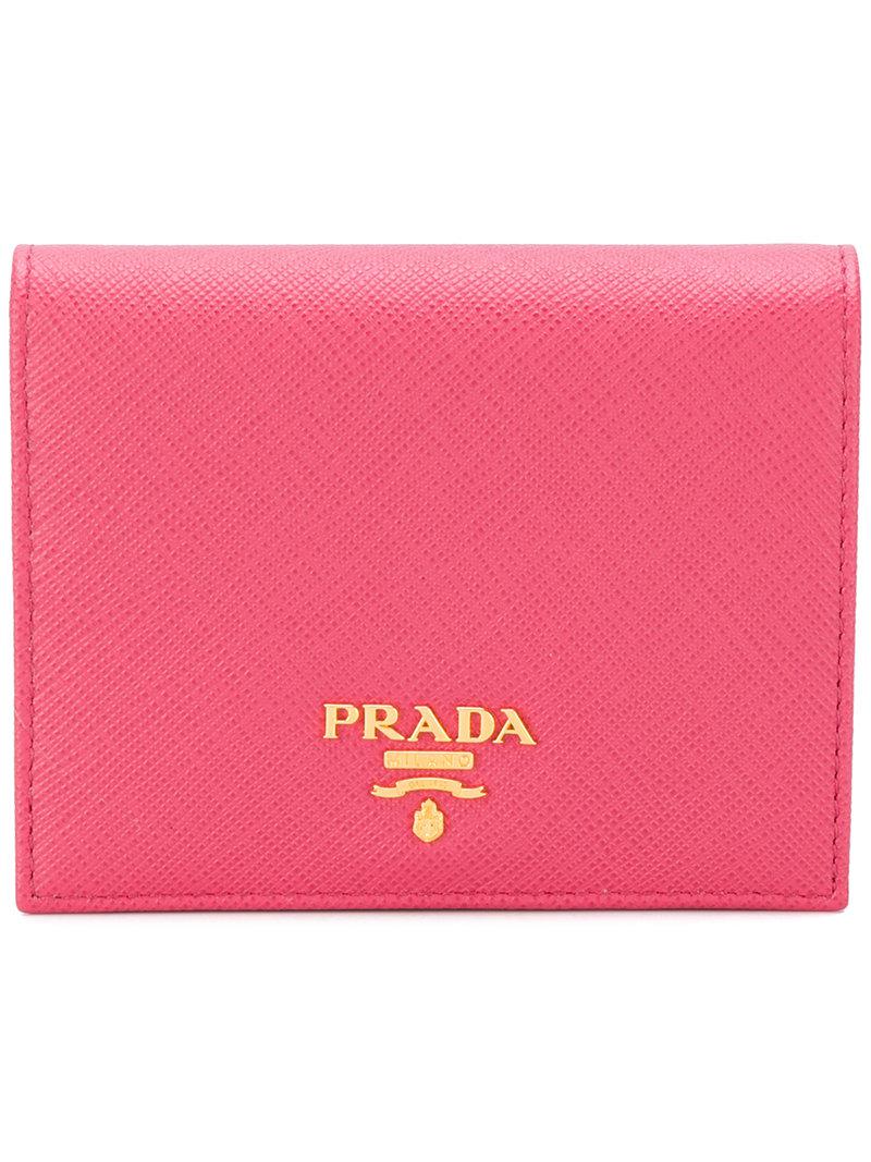 prada purple wallet