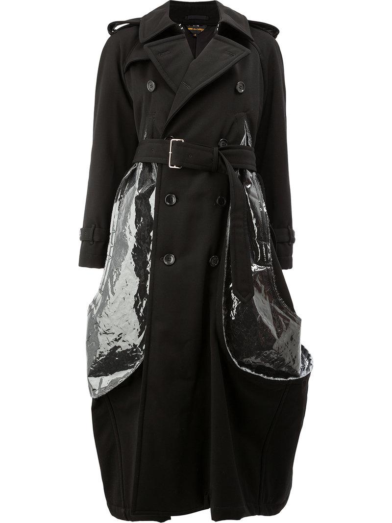 bubble trench coat
