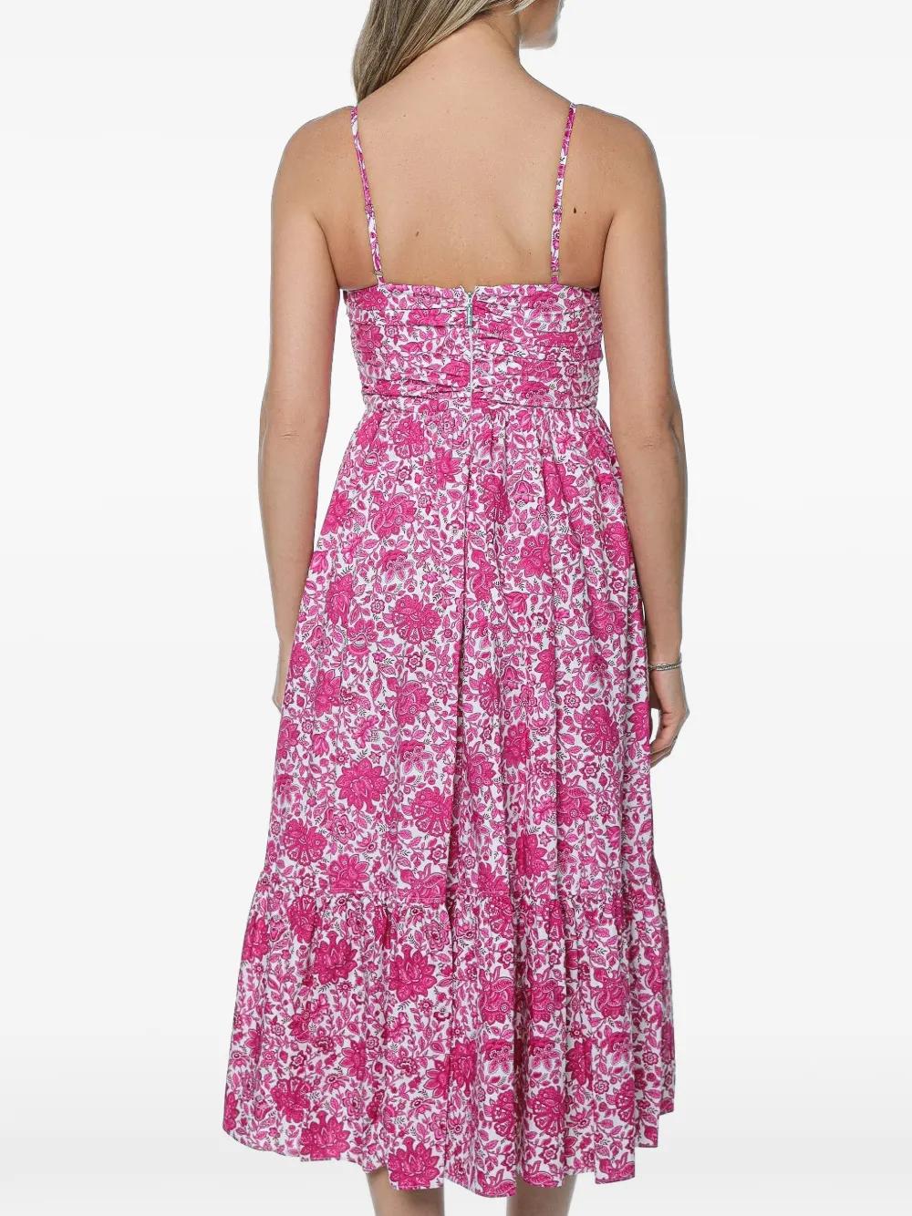 kors dress Michael Michael Kors Floral Applique Lace Dress Blue main image 1