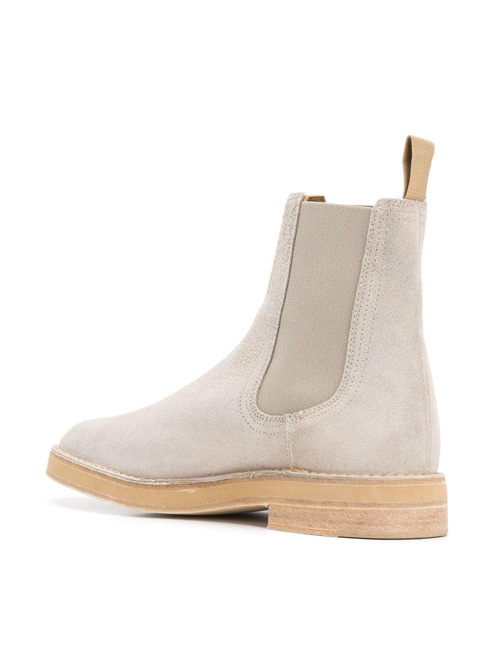 Yeezy Suede Adidas Season 6 Chelsea Boots in Grey (Gray) for Men - Lyst