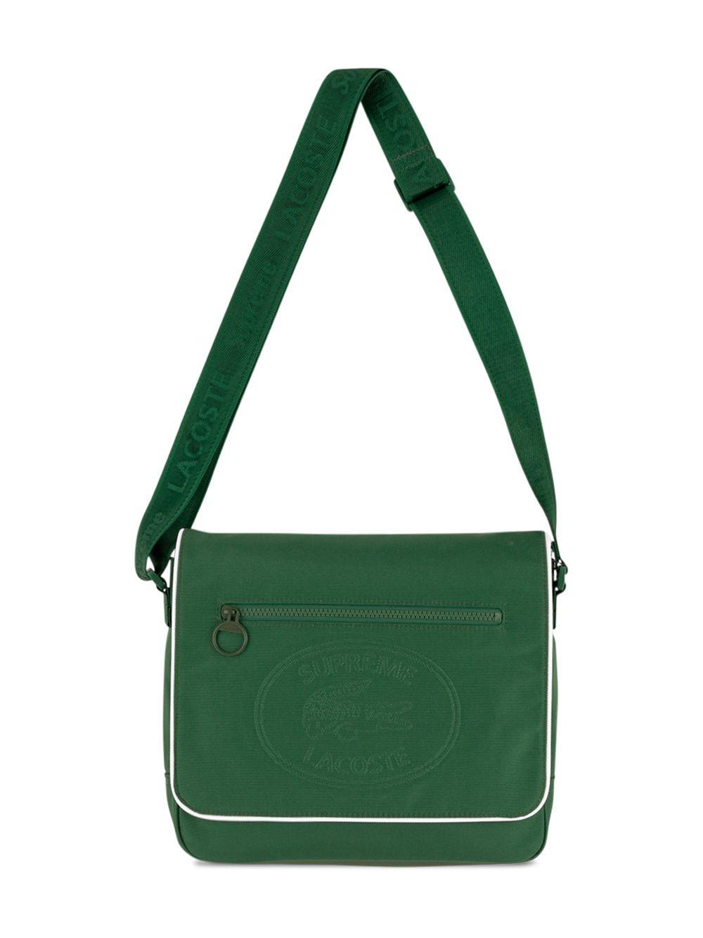 Supreme Lacoste Small Messenger Bag 'fw 19' in Green - Lyst