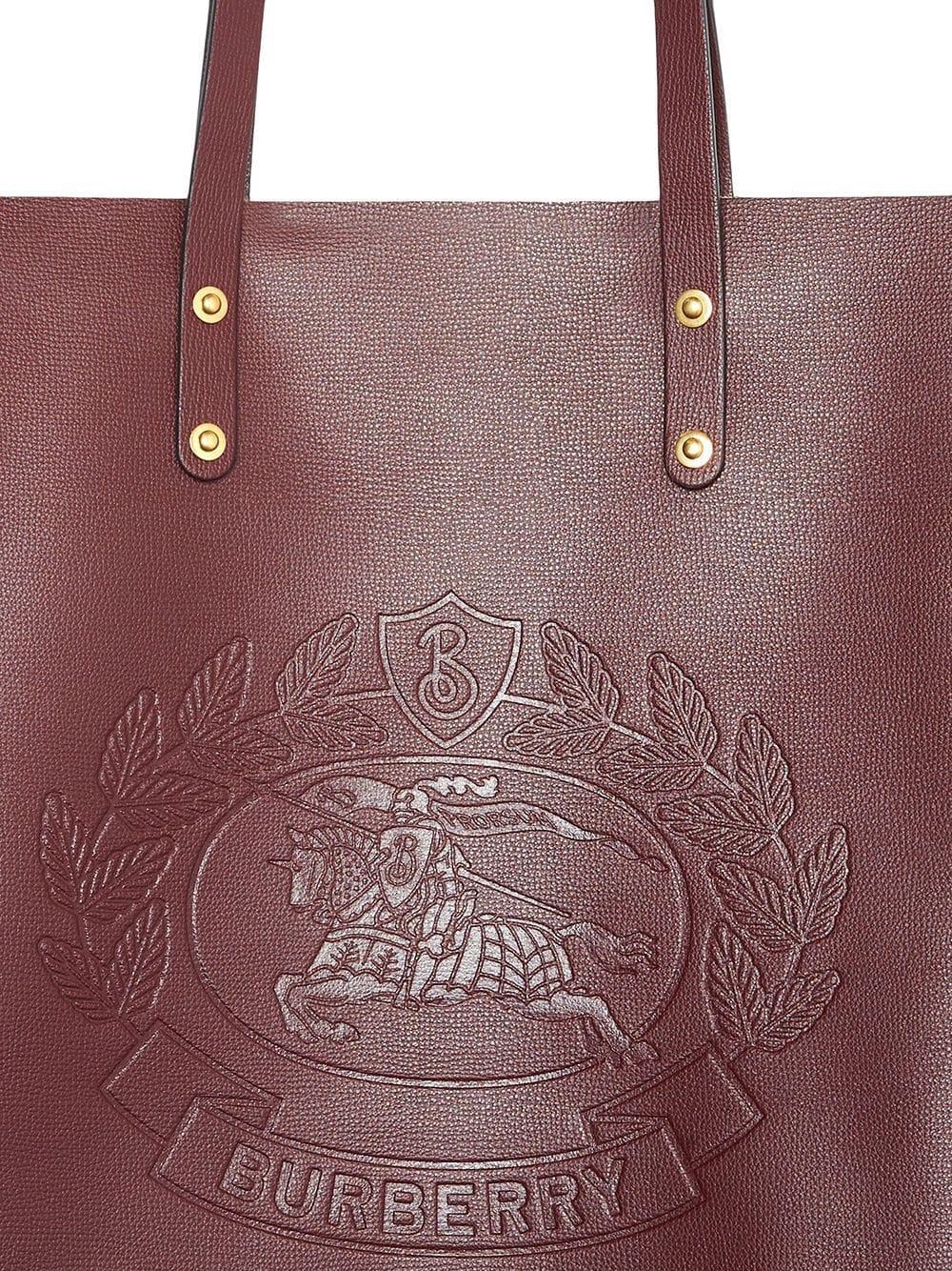 burberry embossed bag