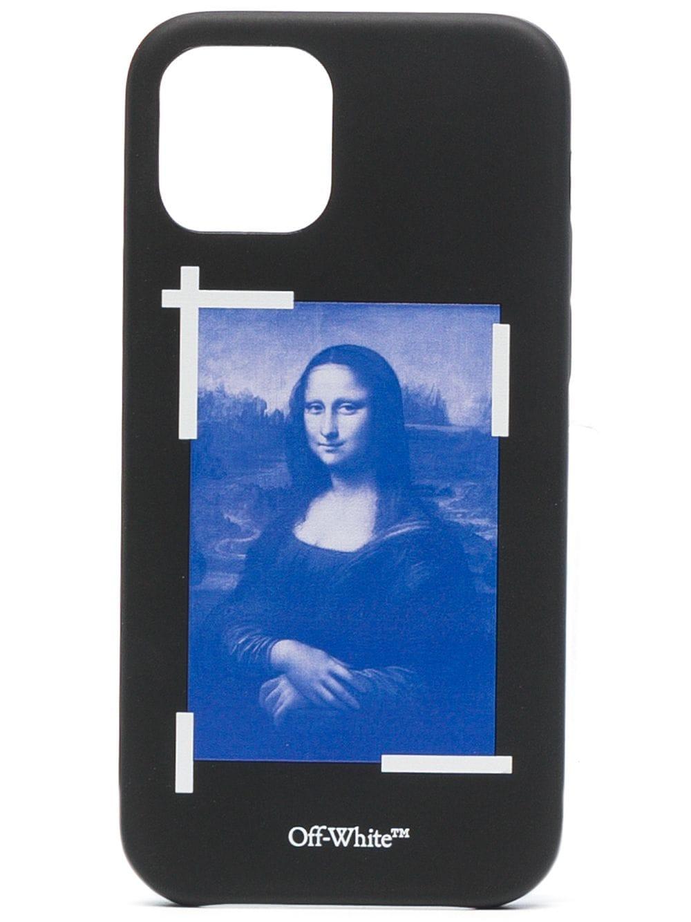 Off-White c/o Virgil Abloh Mona Lisa iPhone 12 Pro-Hülle in Schwarz | Lyst  DE
