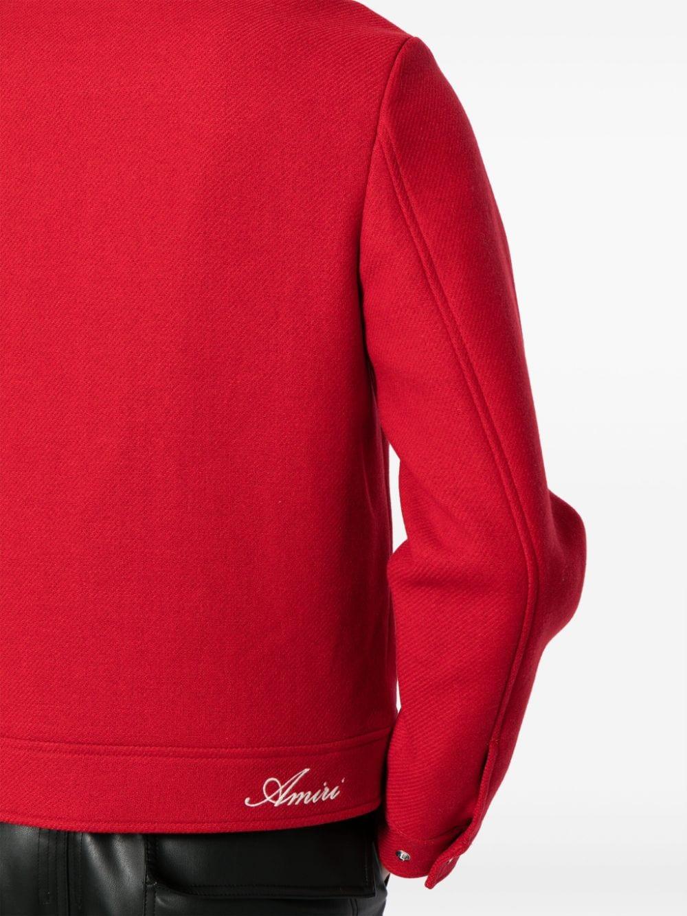 Amiri Monogram Quilted Jacket