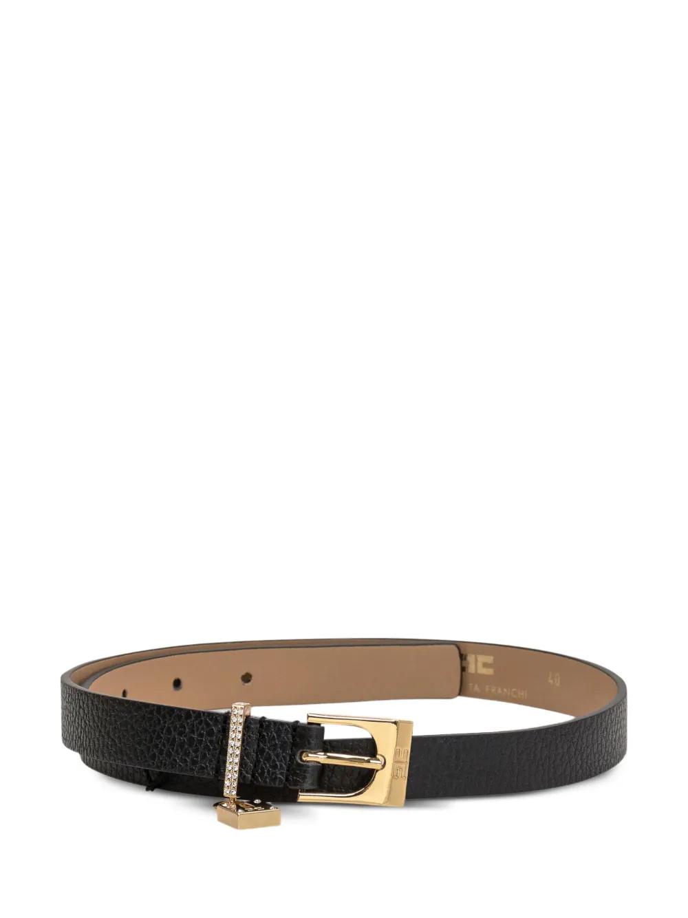 ベルト ELISABETTA FRANCHI Woman Belt Black CT33S 110 ベルト ELISABETTA FRANCHI Woman Belt Black CT33S 110 Women's
