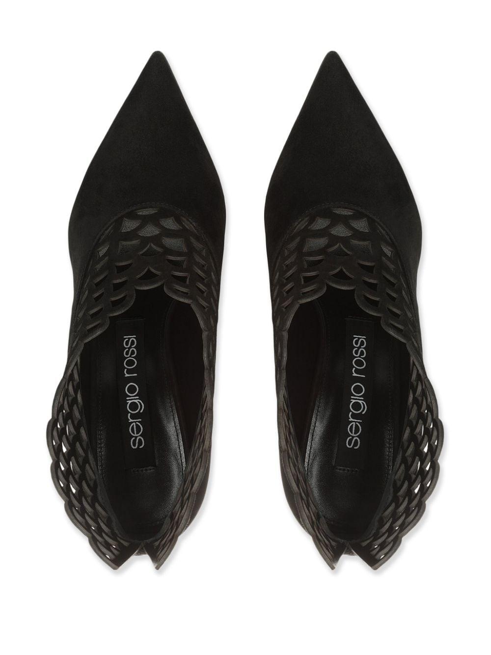 Sergio Rossi 100Mm Mermaid Pumps in Black | Lyst
