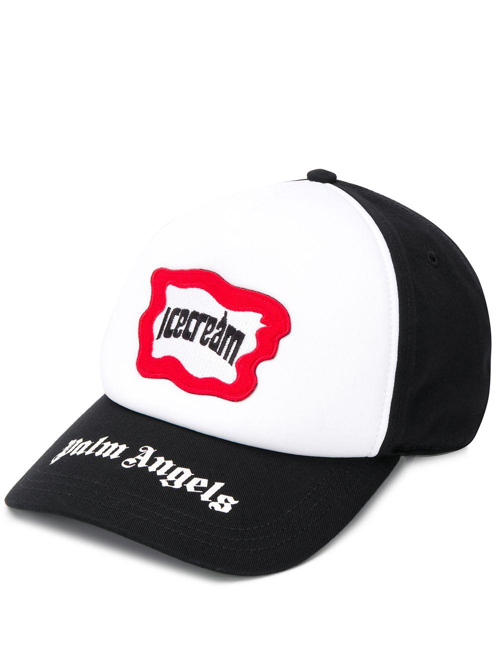 Palm Angels Cotton X Ice Cream Contrasting Cap In Black For Men Lyst