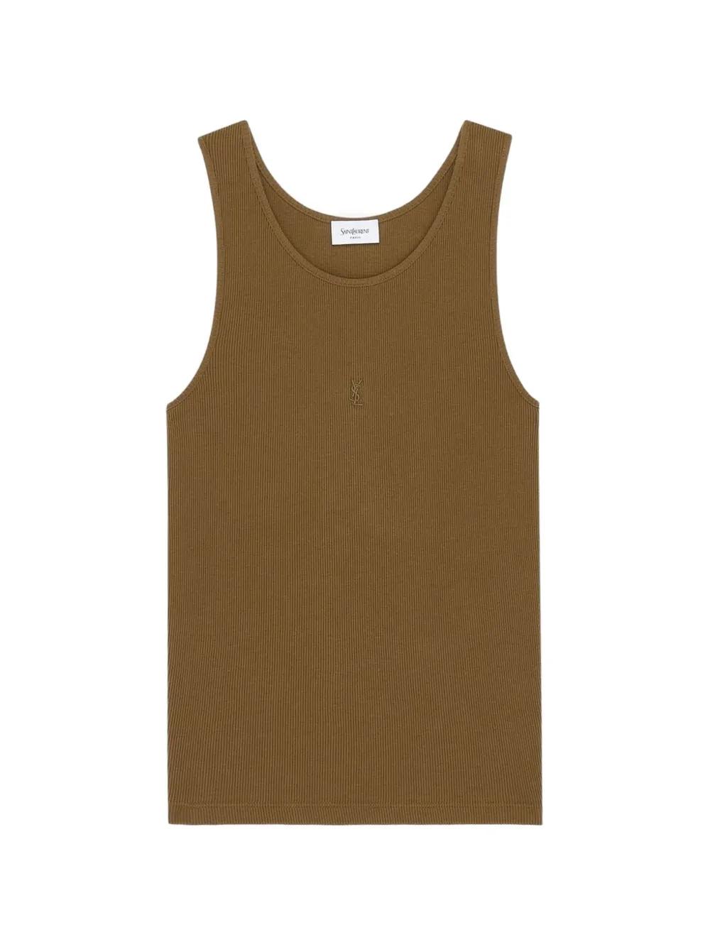 Women's Saint Laurent Sleeveless and tank tops | Lyst