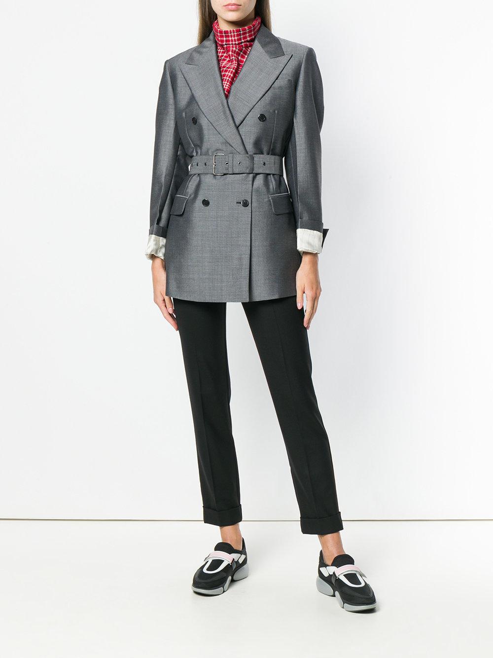 prada double breasted blazer