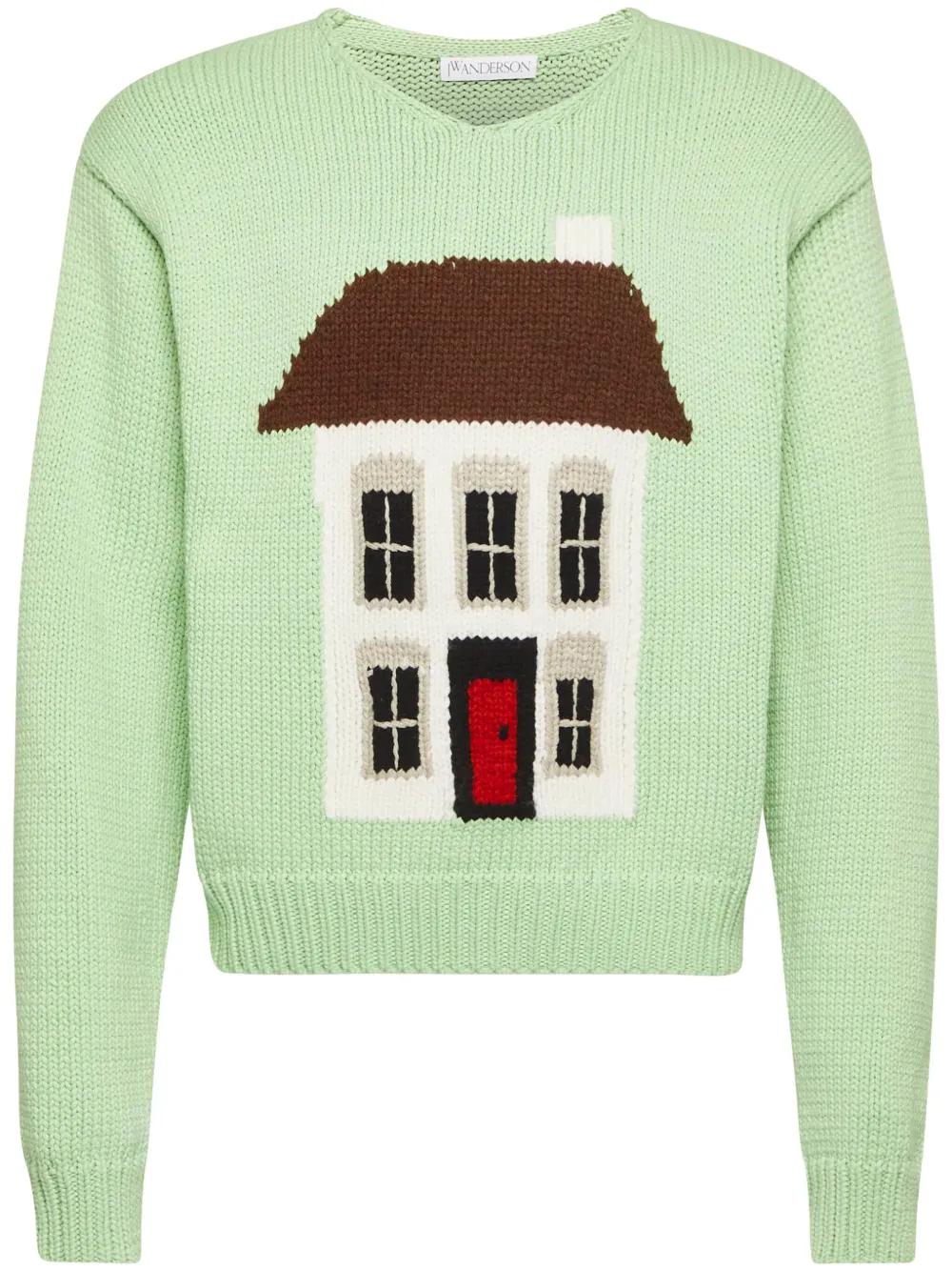 JW ANDERSON ストライプニットセーター ベストセラー 商品ファッション - JW ANDERSON ストライプニット