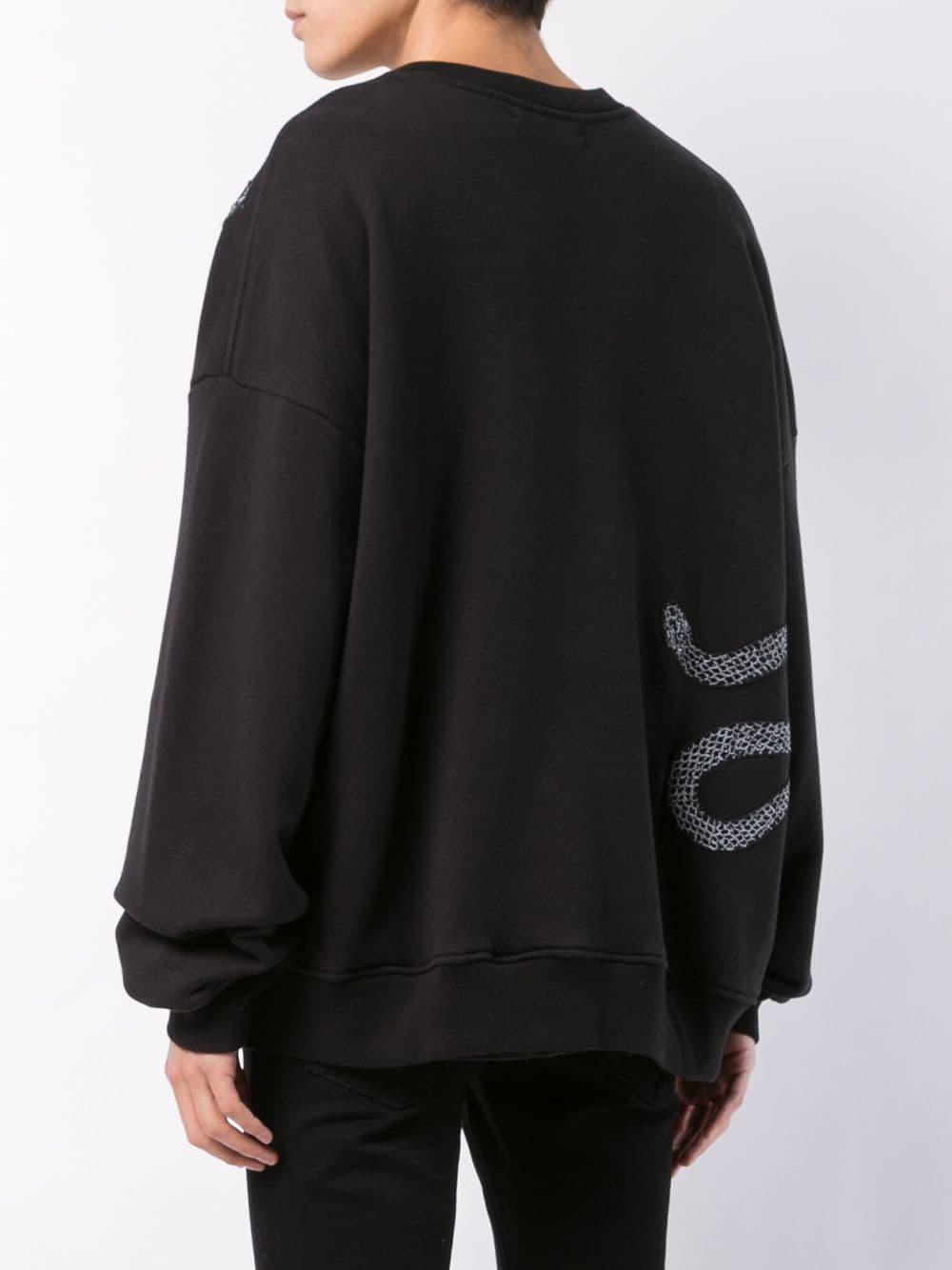 Amiri snake hoodie 2025