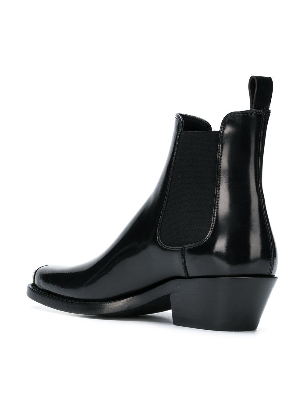 calvin klein cowboy boots mens