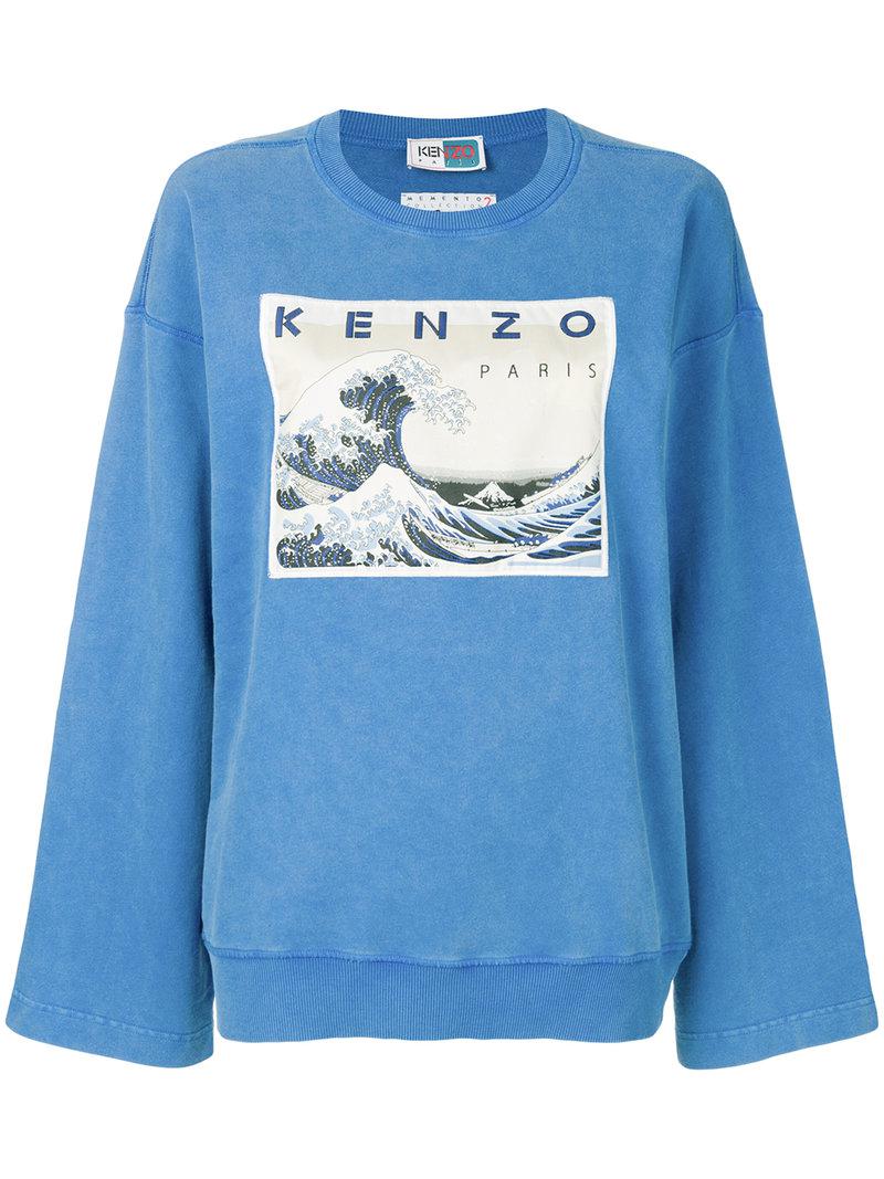 Kenzo wave sweatshirt shop