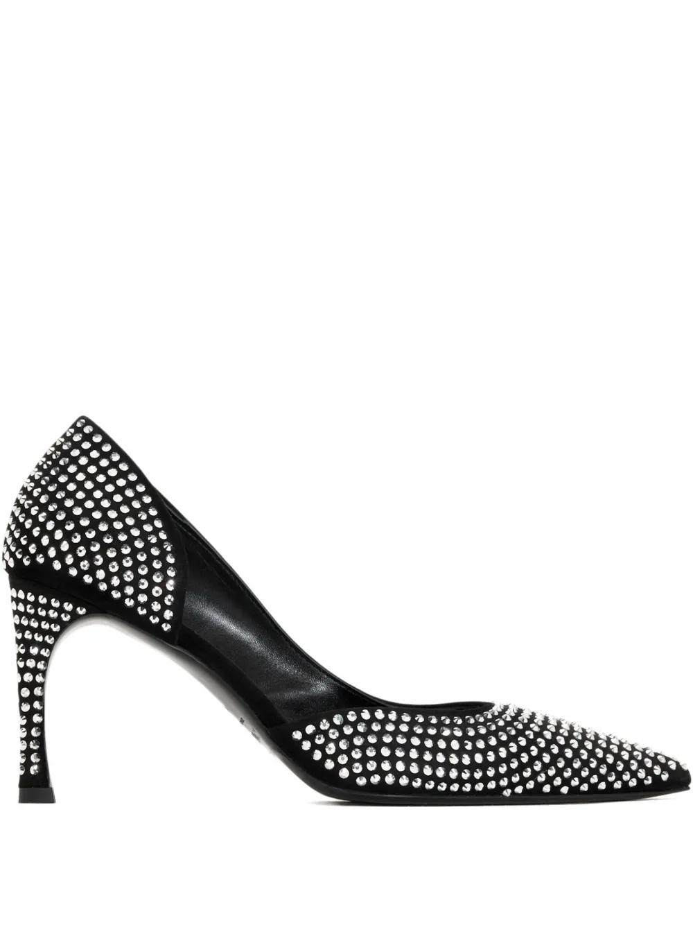 Designer Black Rhinestone Heels for Women - Up to 62% off | Lyst, image size:1000x1334