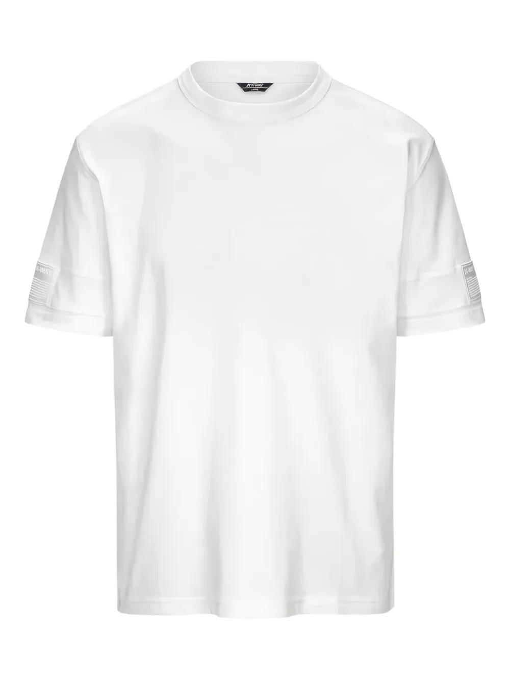 Tシャツ・カットソー K WAY Men T Shirts K4125EW 001 White K-Way メンズTシャツ SS25 | GIGLIO.COM