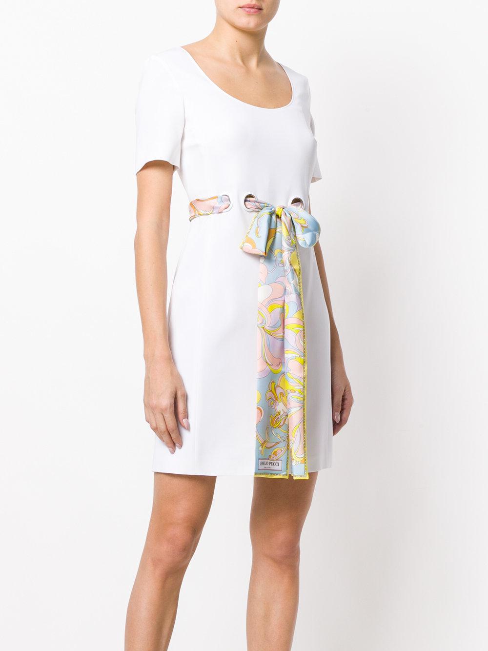 emilio pucci white dress