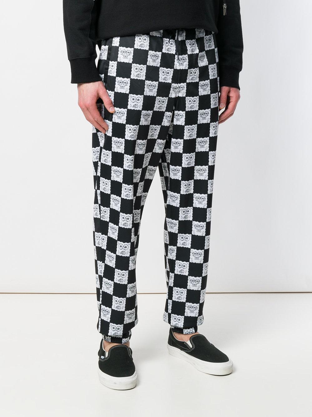 pantalones vans hombre verdes
