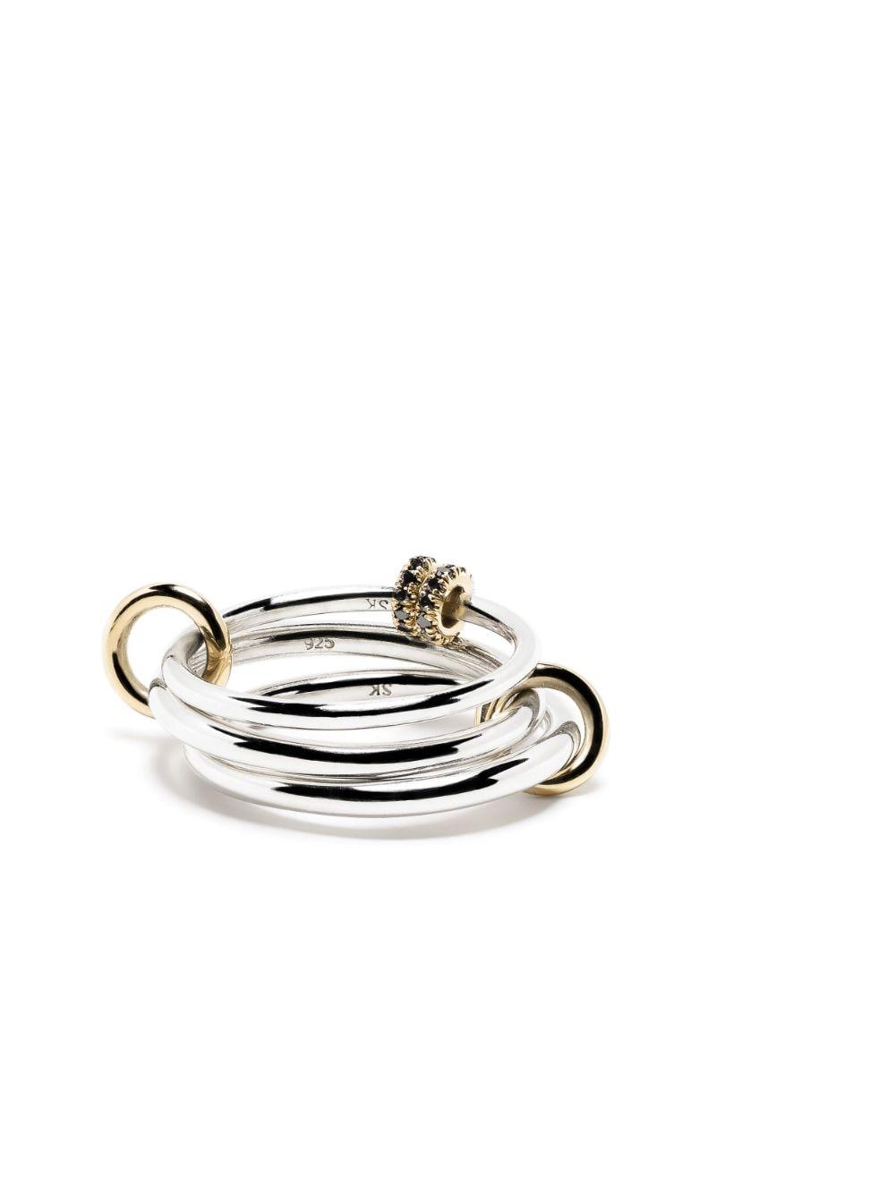 Spinelli Kilcollin Sterling Silver Raneth Stack Ring in White for Men | Lyst