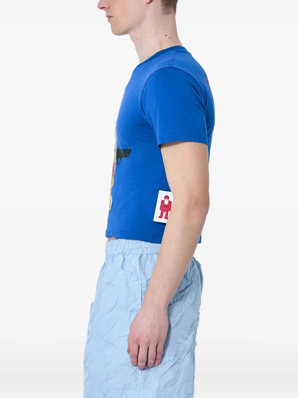 Walter Van Beirendonck Toyterror T-Shirt in Blue for Men | Lyst