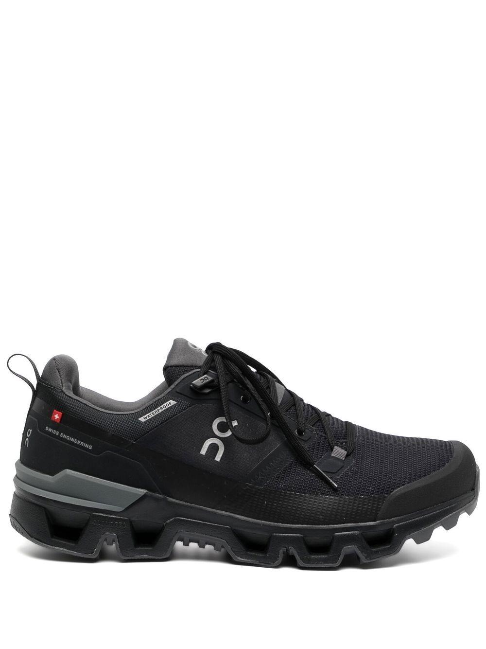 On Running Cloudwander Waterproof Sneakers in Black for Men Lyst