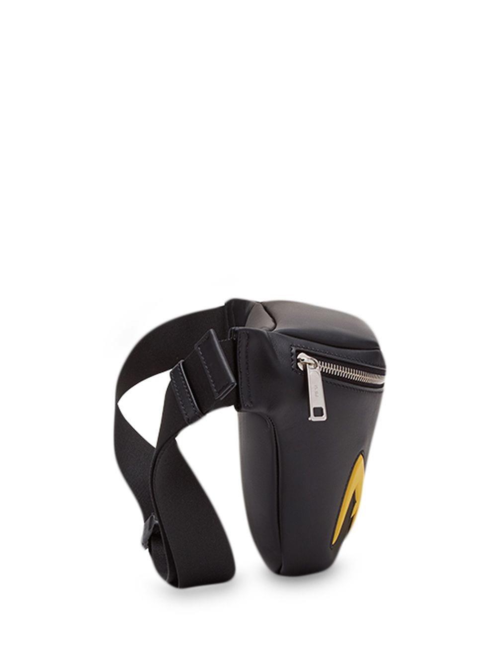 Fendi Leather Bag Bugs Belt Bag in Black for Men | Lyst
