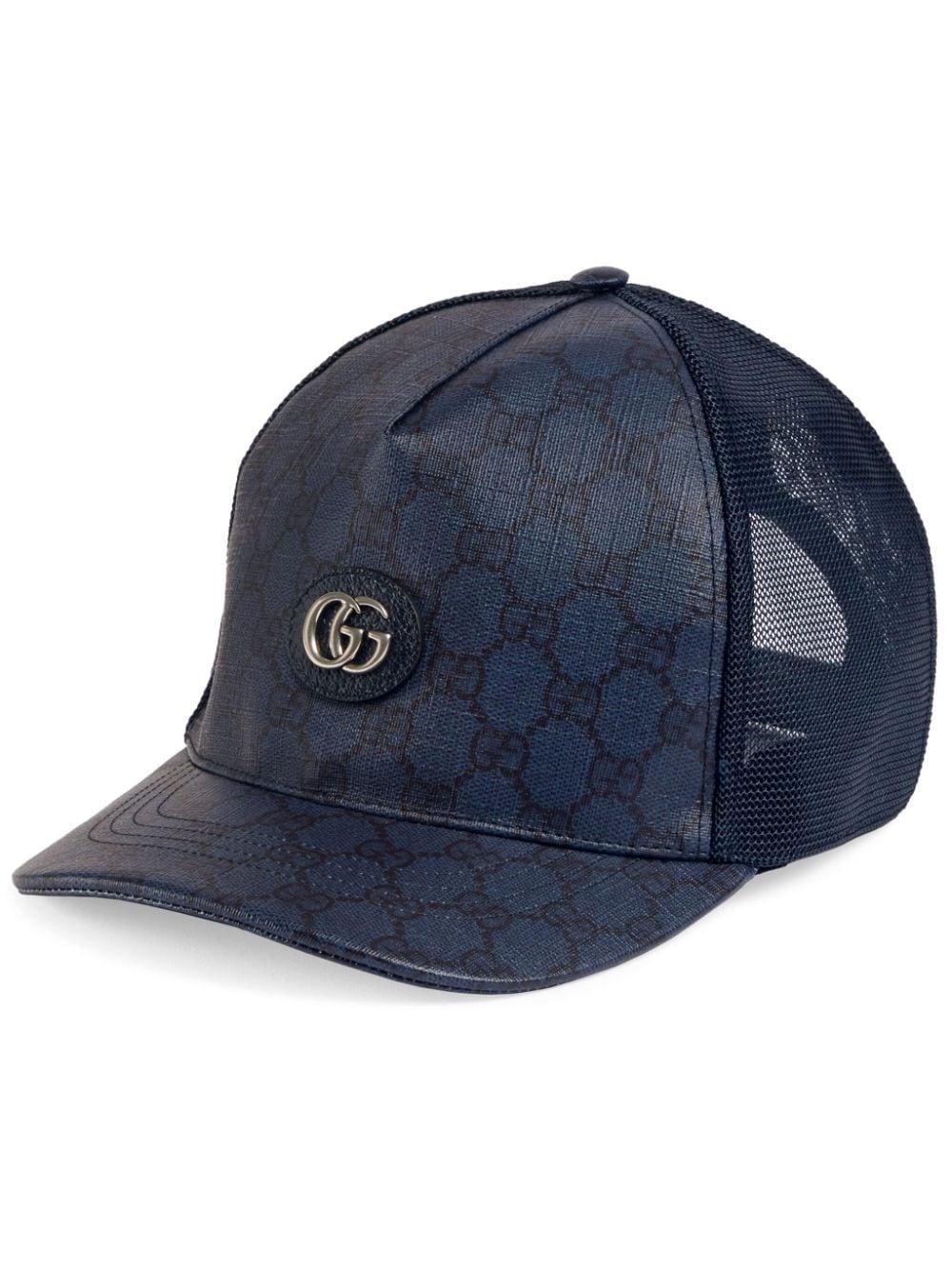 Casquette En Toile GG Supreme Gucci pour homme en coloris Bleu | Lyst
