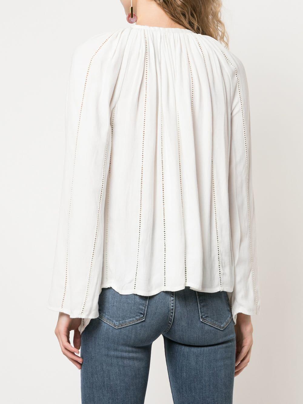 frame lattice peasant top
