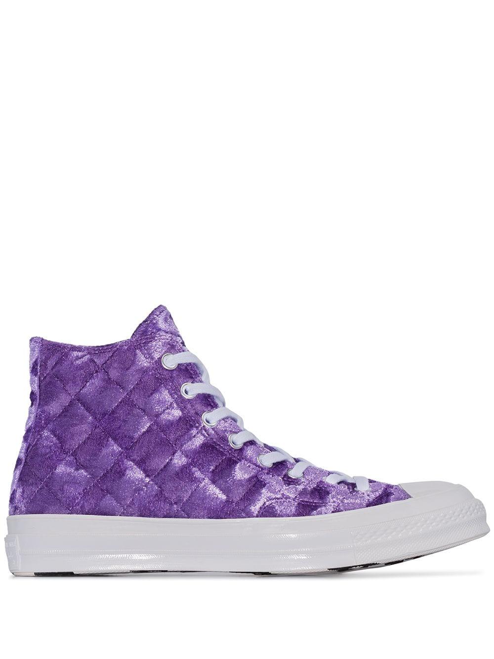 Converse X Golf Le Fleur* Purple Chuck Taylor 70 Velvet